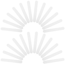 2 PCS Sterile Tongue Depressors Individually Wrapped Plastic Bars Clear Sticks