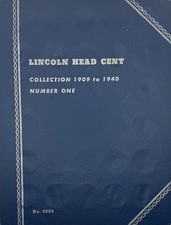 1909-1940 Lincoln Head Wheat Cent Set 7789 Complete
