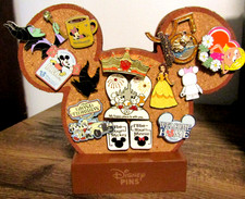 Lot 14 authentic Disney pins 2025 Disney Parks Mickey Mouse Pin Display Board
