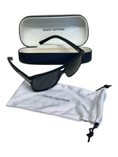 Authentic Louis Vuitton Z0316W Damier Temple Possession Pilot Sunglasses Black
