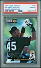 1997 Collector's Choice Silver Signature #661 Michael Jordan  PSA 8    5696