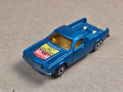 Matchbox Superfast Nr. 60C Holden Pick-up blaumet. ''Paris-Dakar 1981'' top in Box