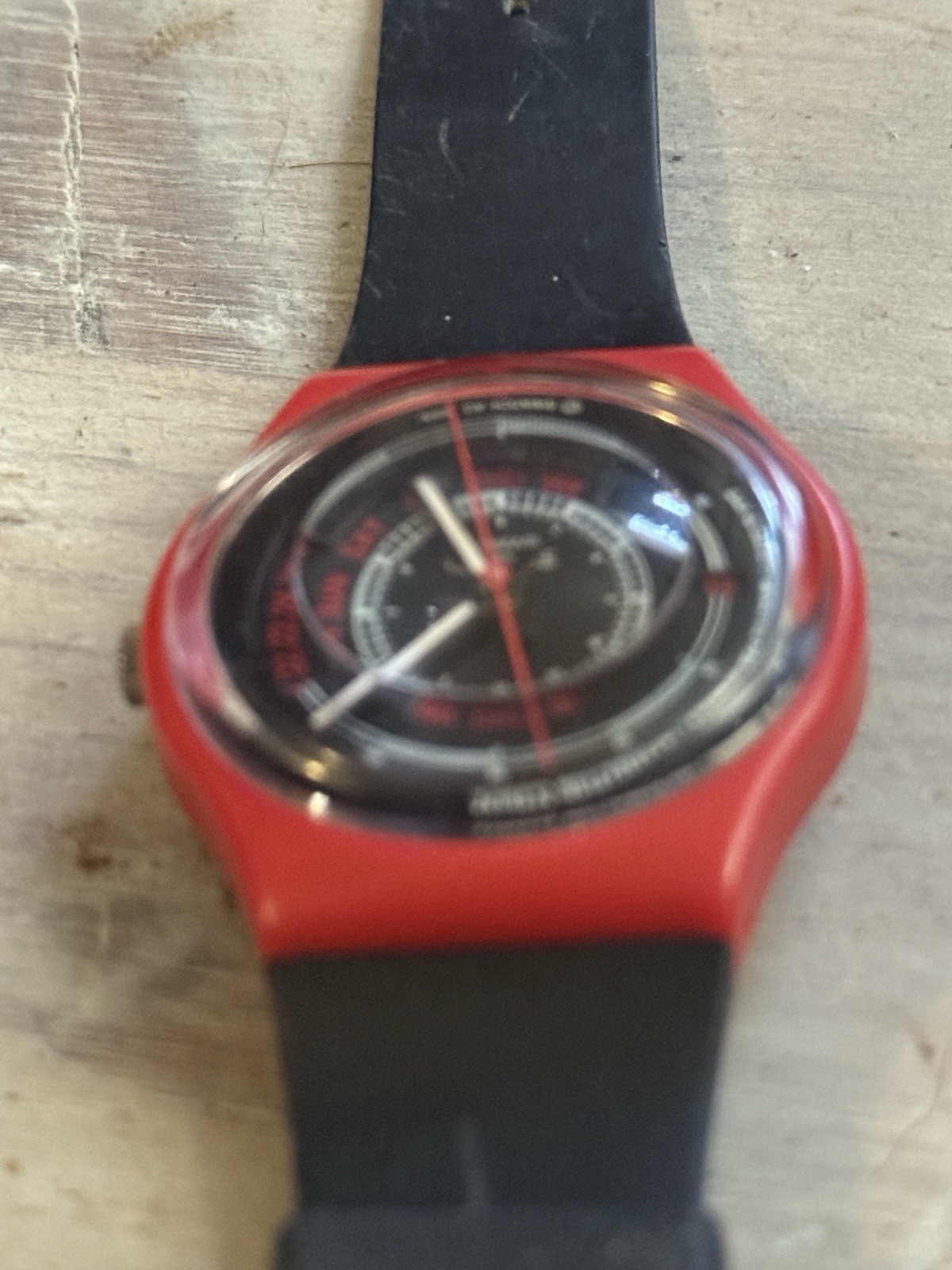 SWATCH GR703D INFORMATION SCREEN EUC - image 10