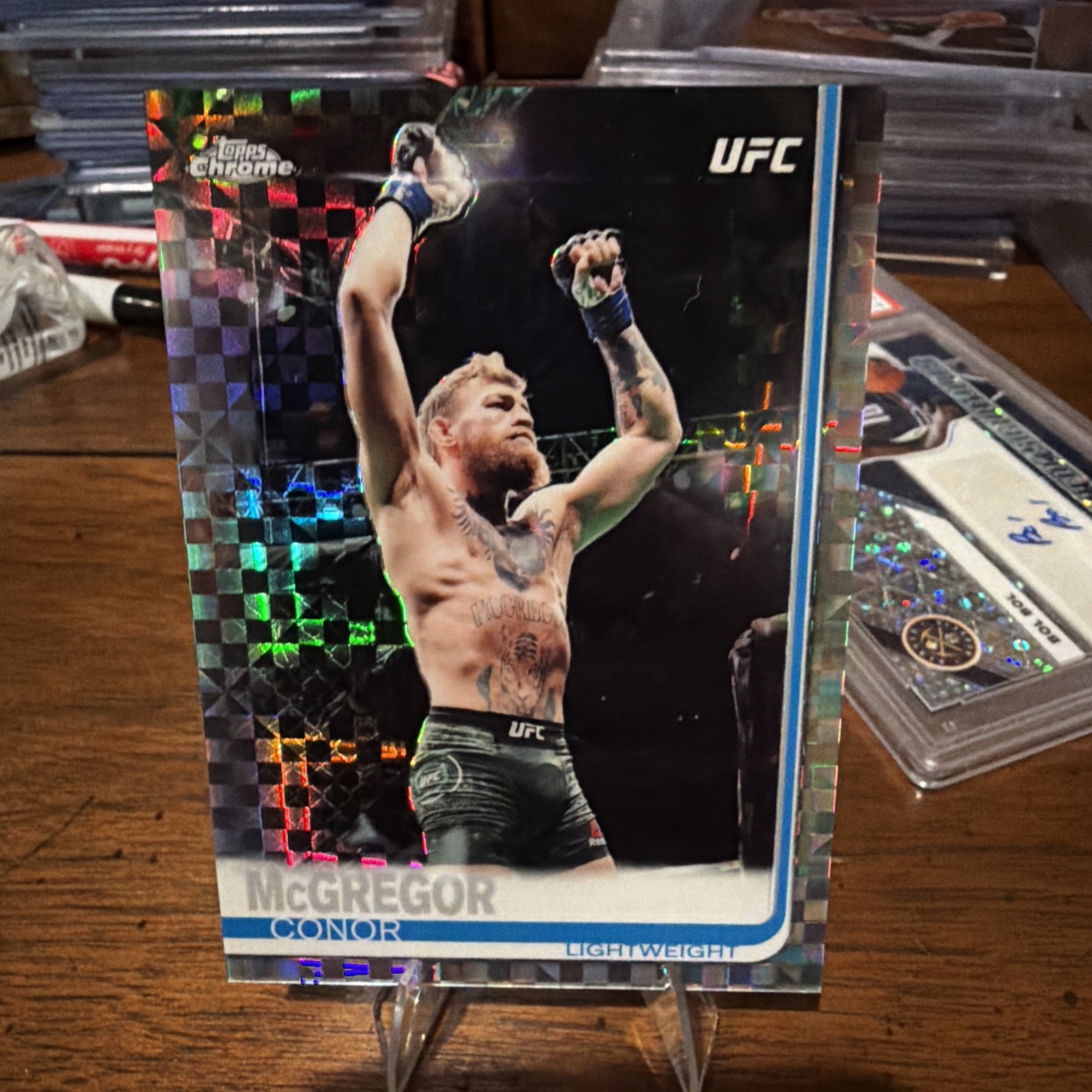 2019 Topps Chrome UFC - Conor McGregor #93 X-Fractor