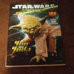 Star Wars My Terrific Book to Color With Stickers You Seek Yoda 144 Pages