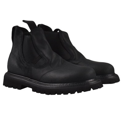NEW PREMIATA BLACK LEATHER BOOTS US 7 - EU 40 - UK 6 (in the sole) PS6