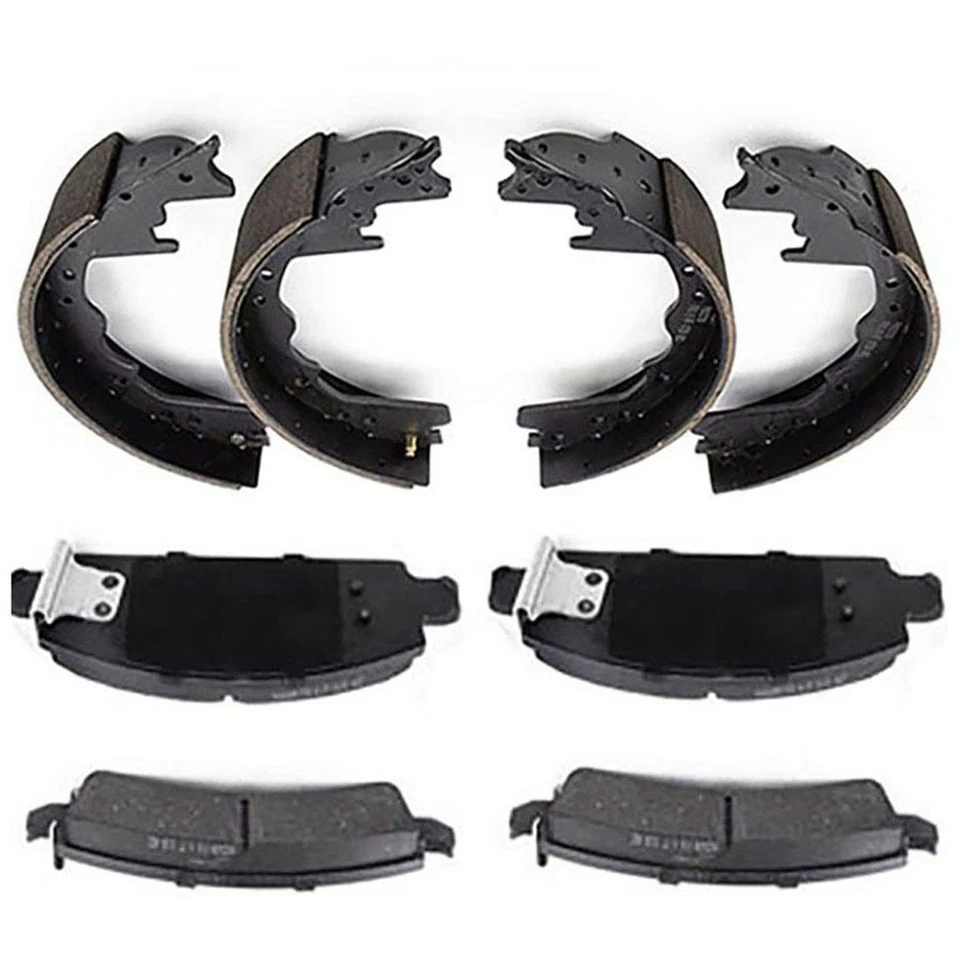 Zapatas de freno delanteras y traseras originales para Dodge W200 1975 1976 1977 1978 7,2 L Foto 2 de 4