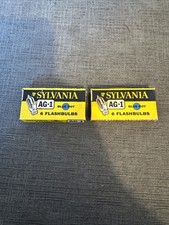 Vintage Sylvania Flashbulbs - Blue Dot - AG1 - 11 bulbs