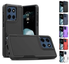 For Motorola Moto G Stylus 5G 2025 - Dual Layer Shockproof Heavy Duty Cover Case