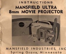 Mansfield Ultra 8 Projector Manual