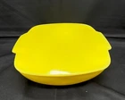 Vintage Pyrex Hostess 525B 2.5 QT Yellow Square Casserole Dish w/ Lid MCM 1950's