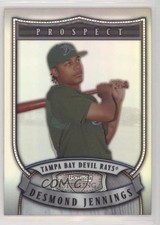 2007 Bowman Sterling Prospects Refractor 60/199 Desmond Jennings #BSP-DJ 4r3