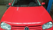 Motorhaube VW Golf 1.6 1 J Farbe Flashrot ( LP3G ) Limousine