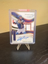 2023 Immaculate Clearly Material Signatures - Francisco Alvarez /49 Patch Auto