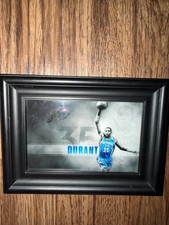 6x4 signed basketball photo of Kevin Durant Thunder MVP season.