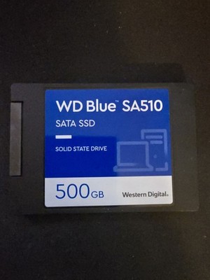 Western Digital WD Blue 2.5'' SATA Internal SSD 500GB Black WDS500G3B0A