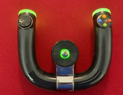 Microsoft Xbox 360 Wireless Speed Wheel Model 1470 Controller - Working