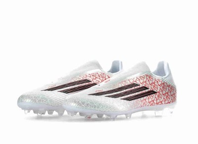 Lamine Yamal x adidas F50 League Laceless FG MG White Black Lucid