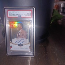 2024 Topps Now Rookie Campaign Bo Nix #17 Gold [Jersey Number (1/1?)]