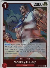 Monkey.D.Garp Holo OP13-016 Carrying On His Will One Piece TCG