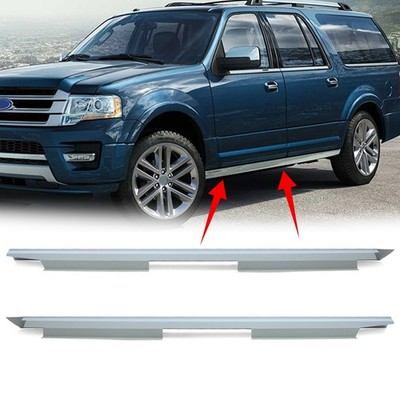 Pair Rocker Panels Steel For 2007-2017 Ford Expedition Left & Right Side