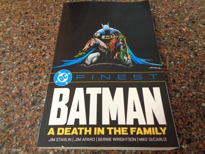 DC Finest Batman A Death in the Family (Paperback, Brand New) Jim Starlin