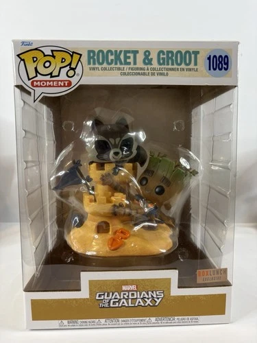 Funko Pop Rocket & Groot #1089 BoxLunch Exclusive Guardians of The Galaxy