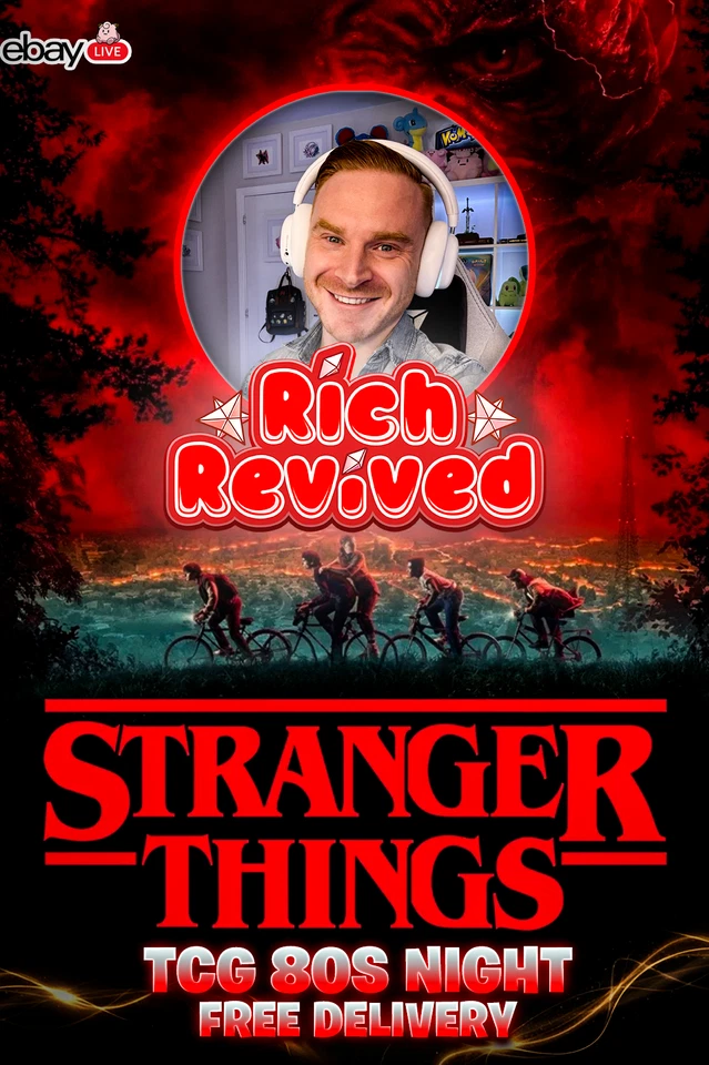 👾📼Pokémon TCG x Stranger Things 80s Stream! 📼👾