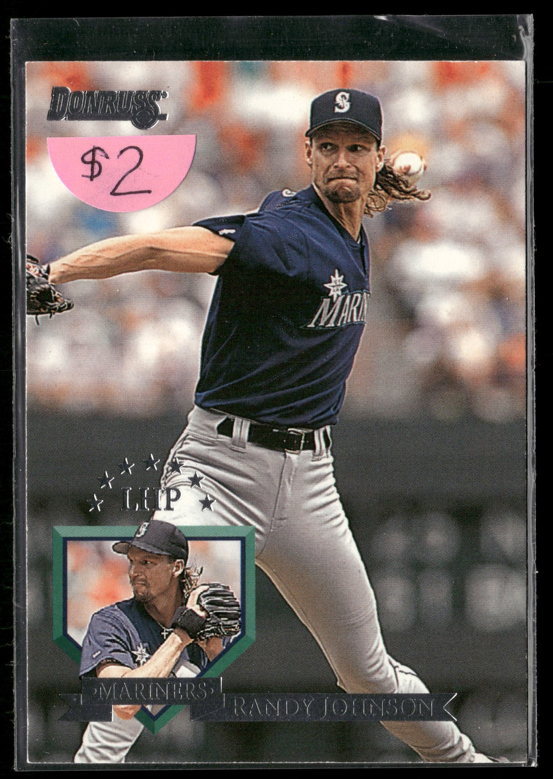 1995 Donruss #18 Randy Johnson Seattle Mariners