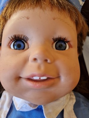 Vintage  Smoby 2004 Pico Doll Nurse Uniform  25'' Rosie  Doll