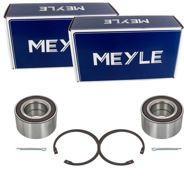 2X Meyle RADLAGER-SATZ Hinten Vorne Passend FÜR Chevrolet Aveo Trax Opel Meriva-image