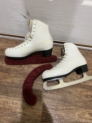 Risport Star Figure Skates Ice 5272 Size 41 Sheffield MK Fiesta Blades 10 1/3