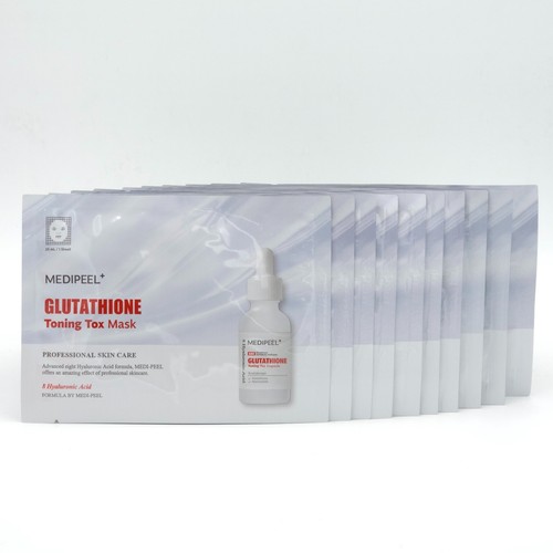 Medi Peel Glutathione Toning Tox Mask 25ml x 10pcs Whitening K-Beauty - Picture 1 of 3