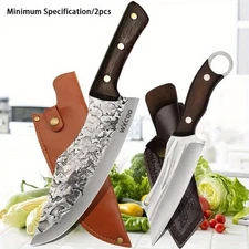 Stainless Steel Sashimi Chef Knife Handmade Utility Kitchen Knife with Sheath