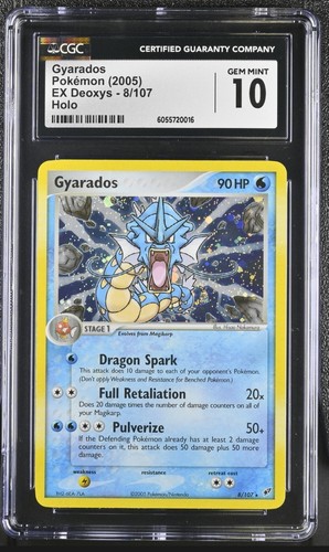 Gyarados graded CGC 10 for sale on eBay