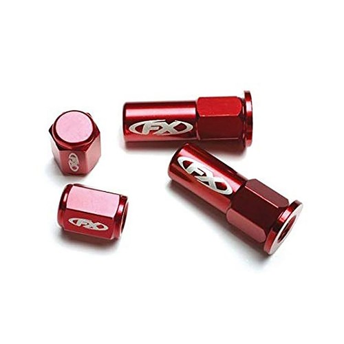 Factory Effex Valve Cap/Rim Lock Kit-Universal Silver 17-36726