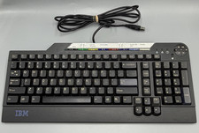 IBM SK-8809 Wired USB Ergonomic Keyboard Black