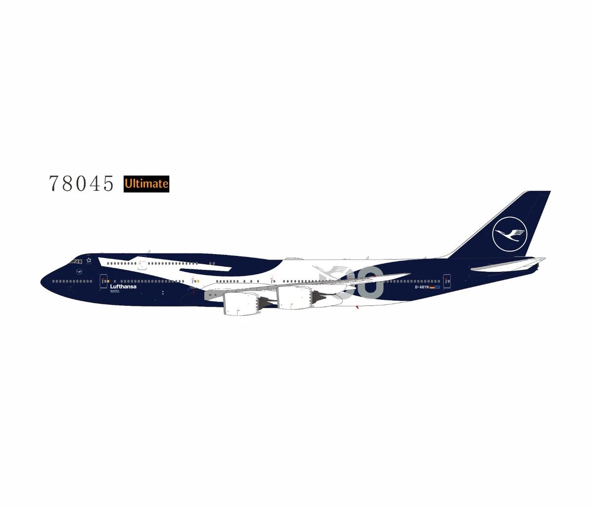 Lufthansa B747-8 50周年記念モデル 1/400 ダイキャスト lufthansa 1 400 products for sale | eBay
