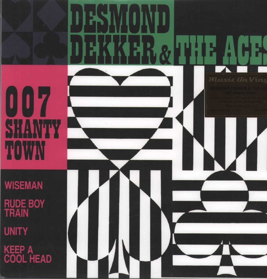 Desmond Dekker and the Aces 007 (Shanty Town) LP Vinyl NEW