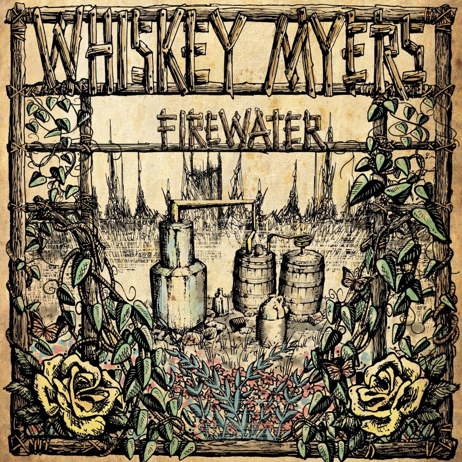 Whiskey Myers Firewater - Remastered LP Vinyl NEW