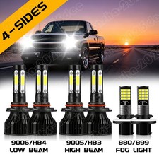 Led Headlights Fog Lights Bulbs Kit For Chevy Silverado 1500 2500 Hd 1999-2002 Led Headlights Fog Lights Bulbs Kit For Chevy Silverado 1500 2500 Hd 1999-2002