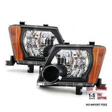 Halogen Headlights Compatible with Xterra 2005-2015 Headlamp  Driver 