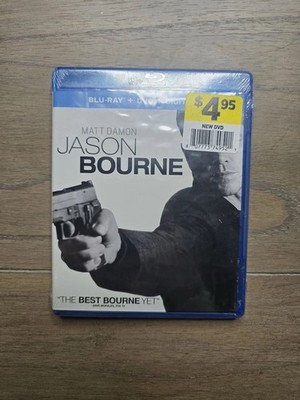 Jason Bourne Movie (Blu-ray + DVD ) New · Matt Damon · Tommy Lee Jones