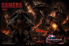 S.H.MonsterArts Gamera 1996 Bandai Tamashii Nations Figure