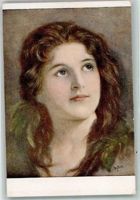 39991462 - signed Max G. Prof. Pythia J.J.P. 2095 Mrs Artist Card 1918