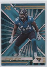 2021 Panini XR Teal 34/49 Myles Jack #47 12jy