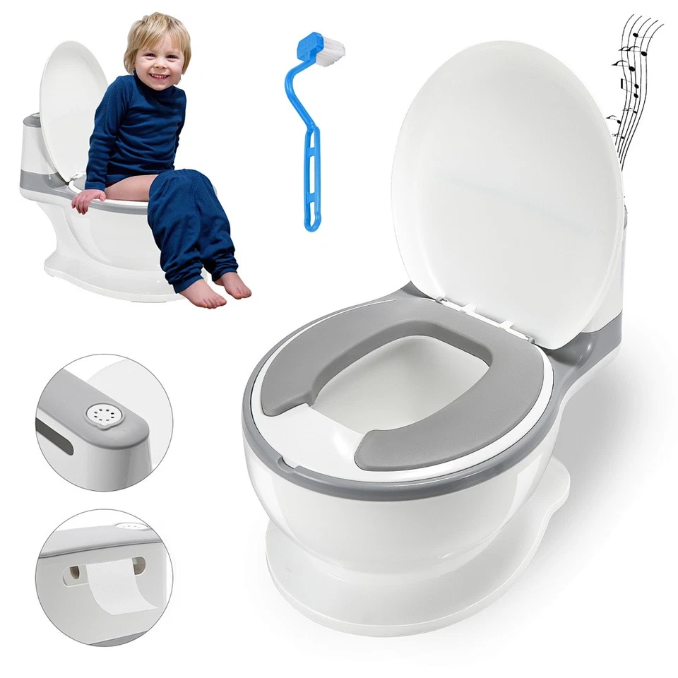Töpfchen Lerntöpfchen Kindertoilette Kleinkinder Toilettentrainer Kinder Weiche - Bild 1 von 4