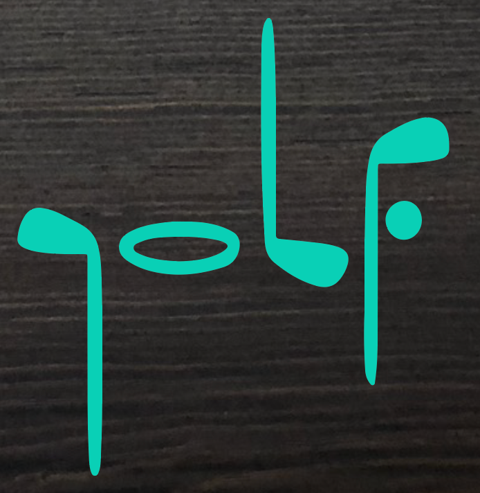 【CLEAR BIG STICKER】GOLF SHOULD BE DOPE main image 0