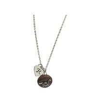Cenwa Horse Necklace Lover With Letter R Pendant Stainless Steel New