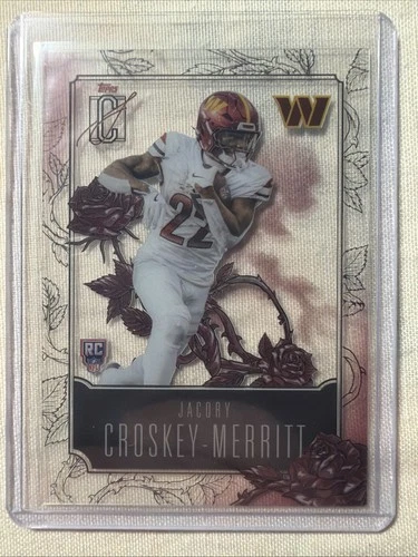 2025 Topps Signature Jacory Croskey-Merritt Base (RAW)